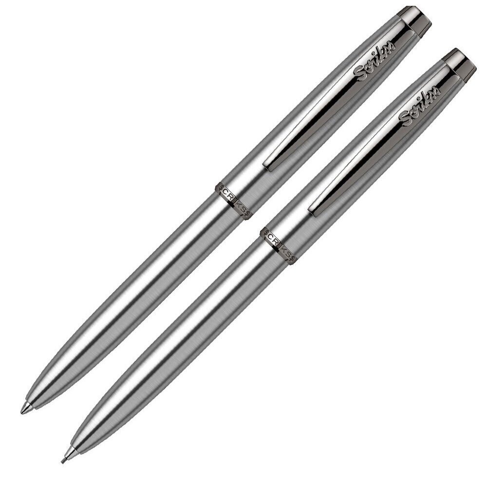 Scrikss Takım Kalem Tükenmez+Versatil Prestige Kristal Kutu 108M