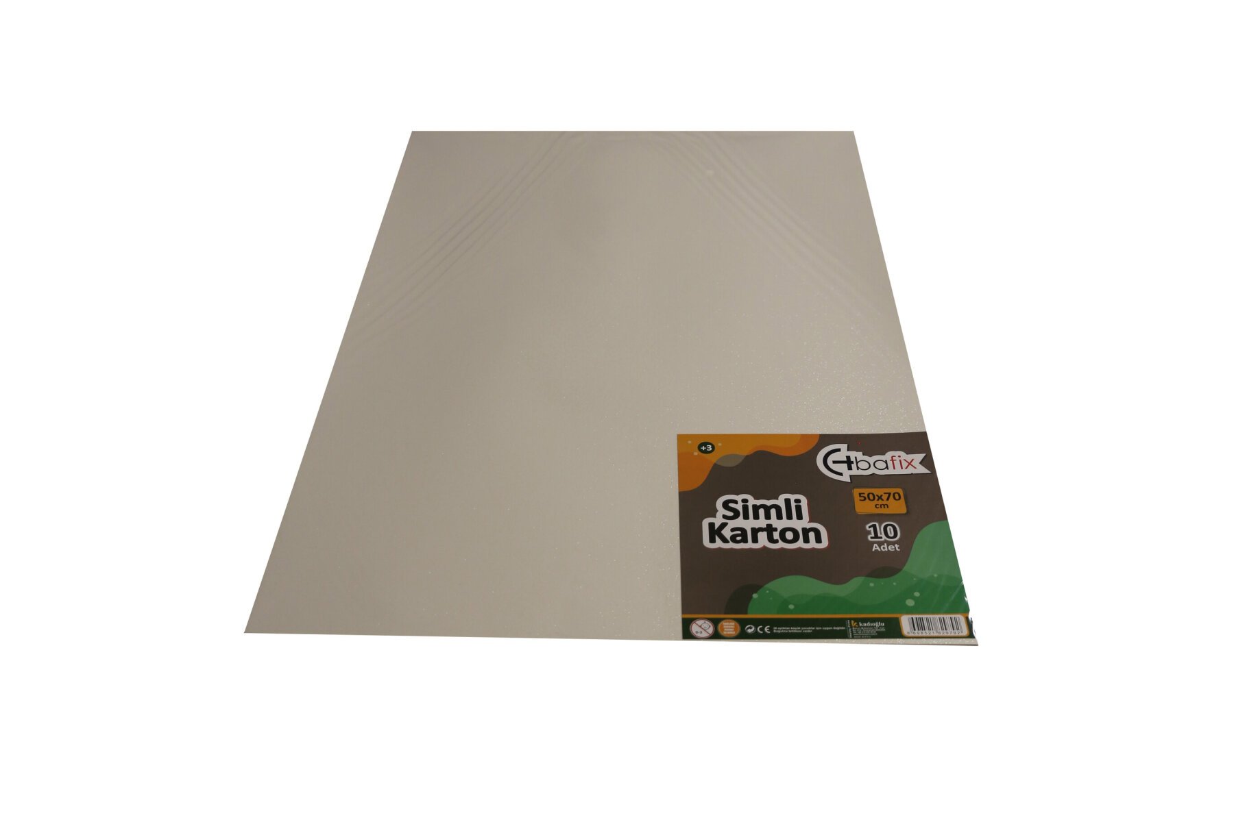 Bafix Simli Karton 50x70 Beyaz