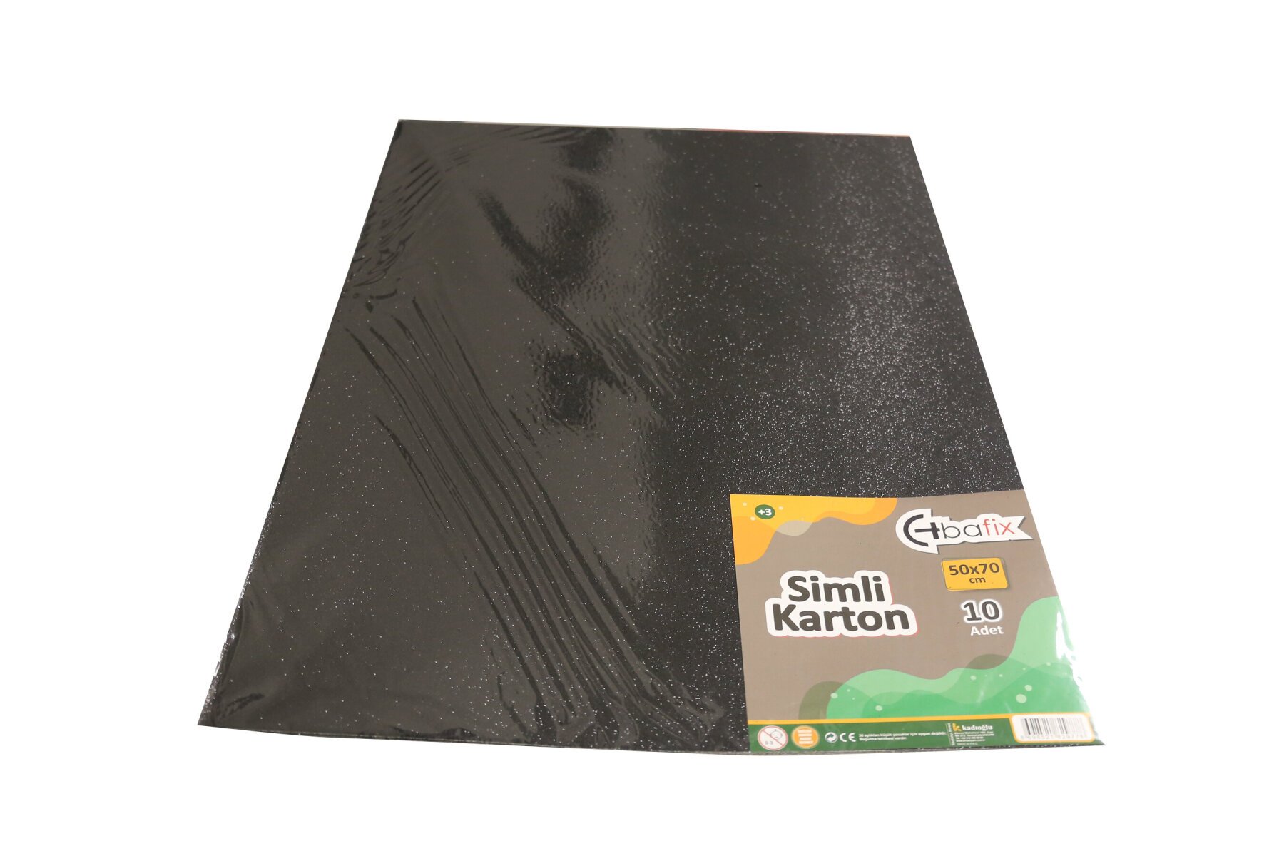 Bafix Simli Karton 50x70 Siyah