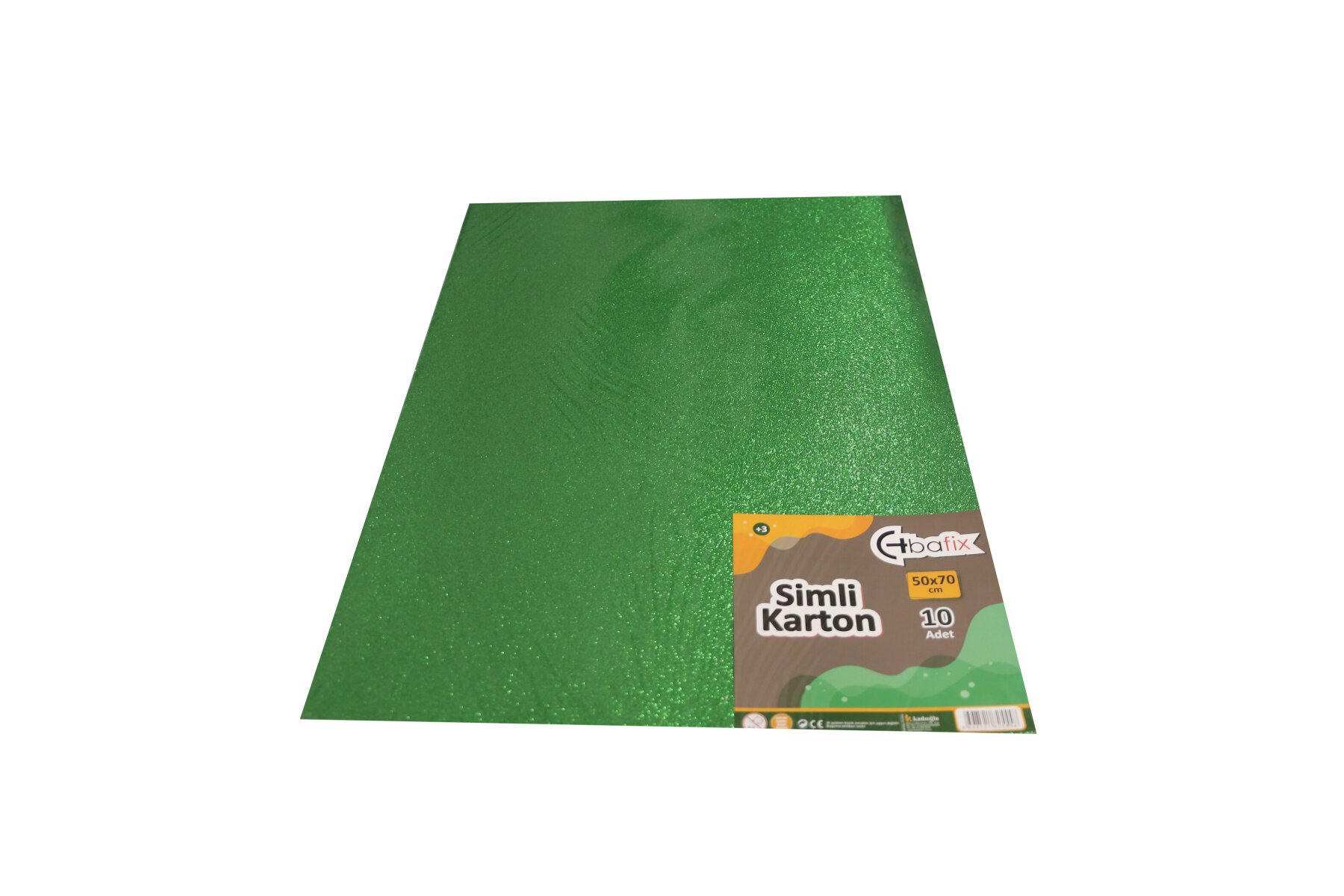 Bafix Simli Karton 50x70 Yeşil