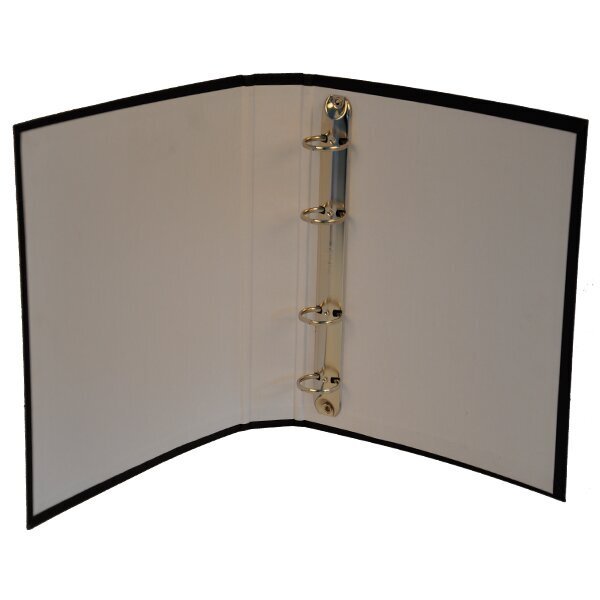 Bafix Talebe Klasörü Pvc 4 Halkalı A5 Siyah