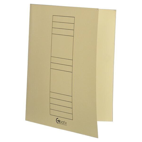 Bafix Tam Kapak Dosya Karton Sarı