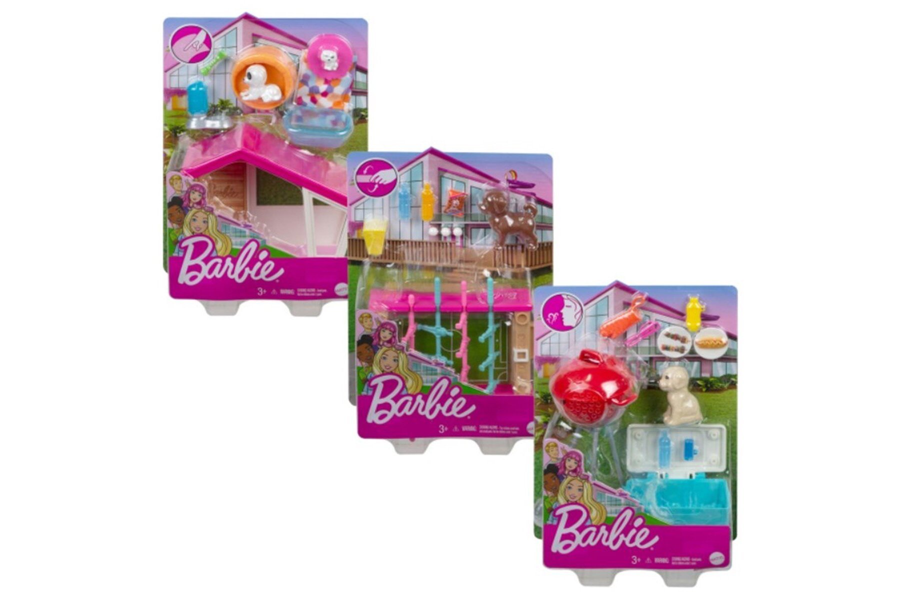 Barbie Nin Ev Dekorasyonu Oyun Setleri GRG75
