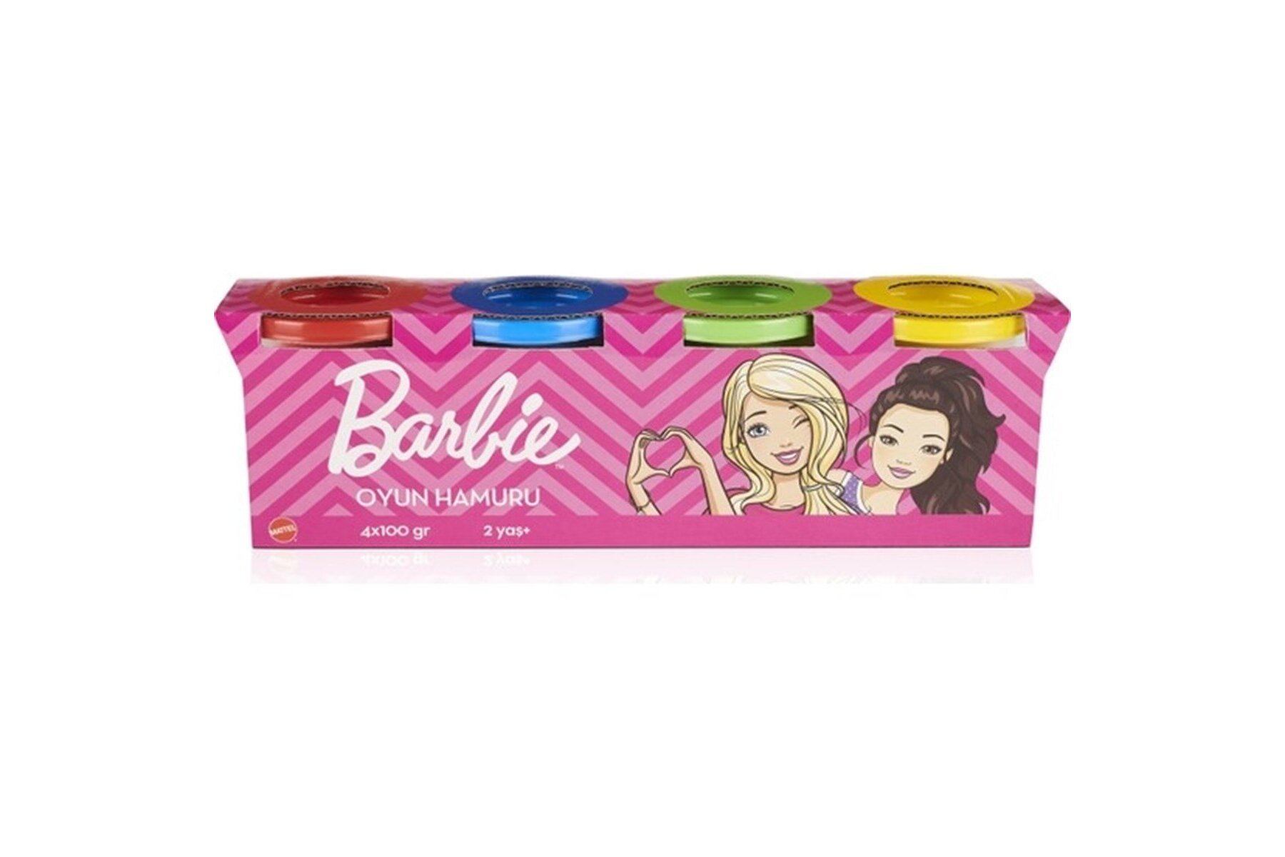 Barbie Oyun Hamuru 4 Lü (4x100 Gr.) GPN18