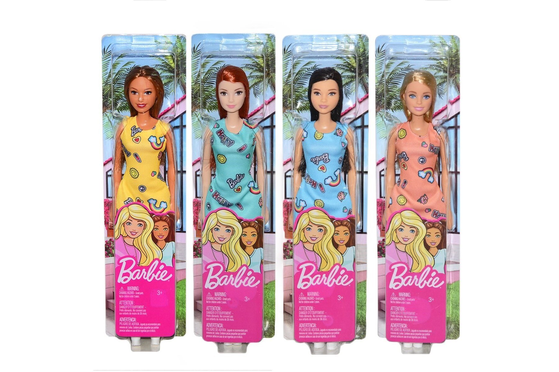 Barbie Şık Barbie Bebekler T7439
