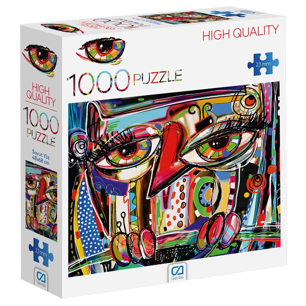 Ca Puzzle 1000 Parça Soyut Yüz Ca1000-7029
