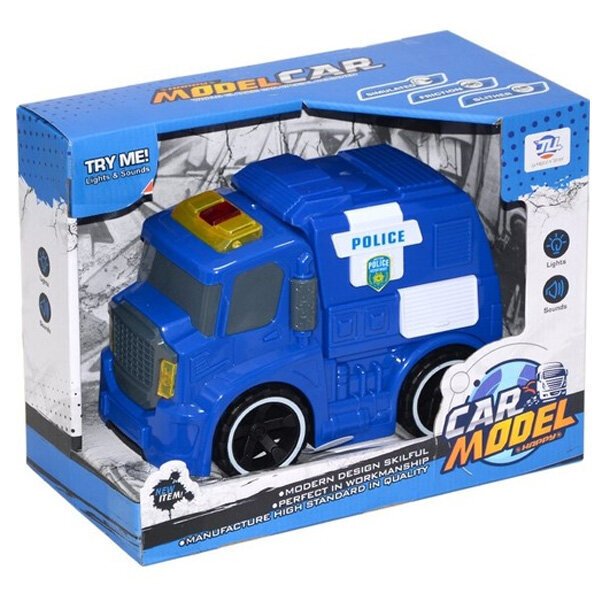 Canem Oyuncak Sürtmeli Sesli Işıklı Ambulans/Polis Araçları 24 8899-3A