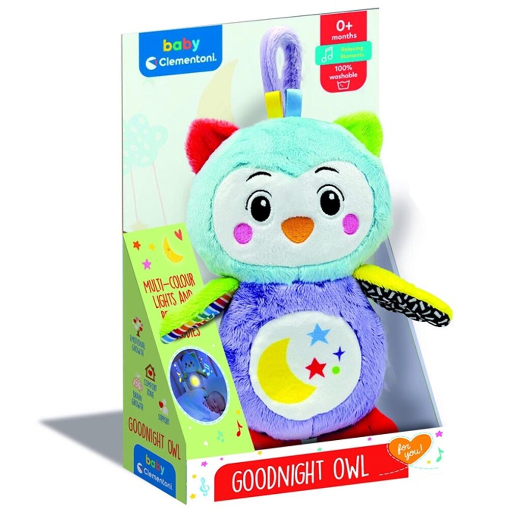 Clementoni Baby Işıklı Pelüş Baykuş 17801