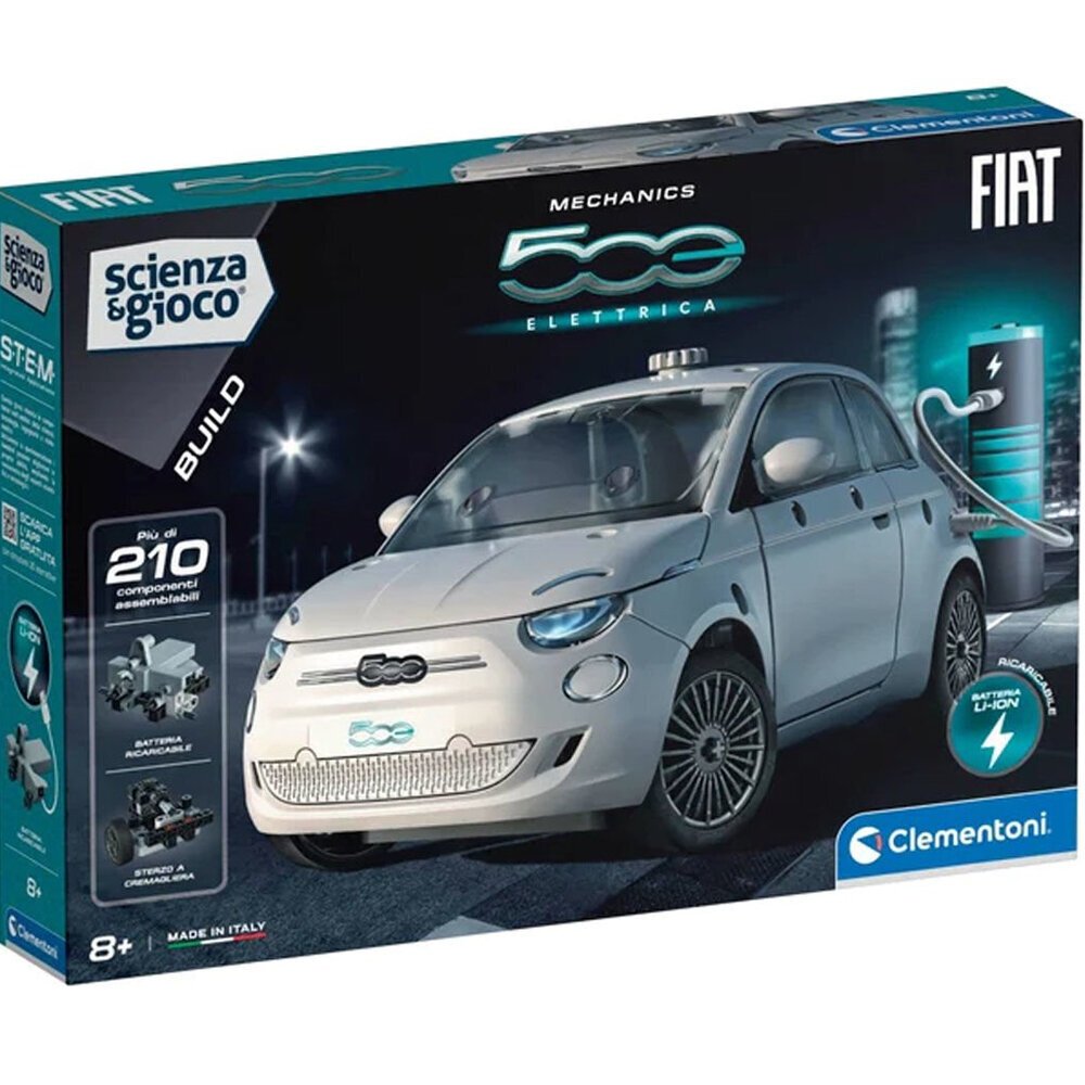 Clementoni Mekanik Laboratuvarı Fiat 500 Elektrik 75085TR