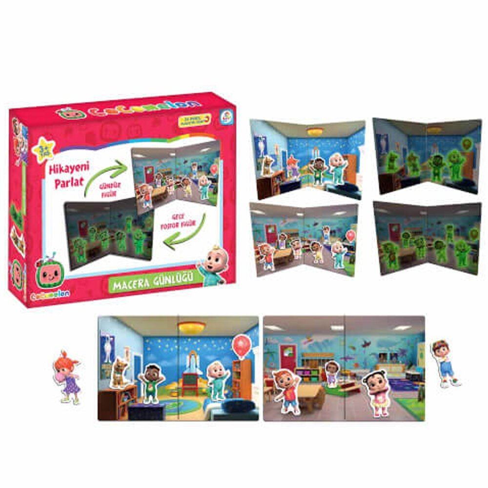 Cocomelon Manyetik Fosforlu Hikaye Oluşturma CO7820
