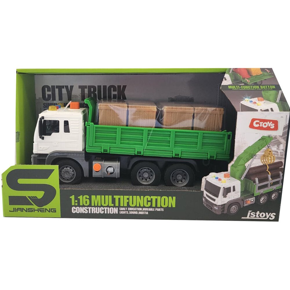 Ctoy Oyuncak Işıklı Sesli Taşıyıcı Kamyon 