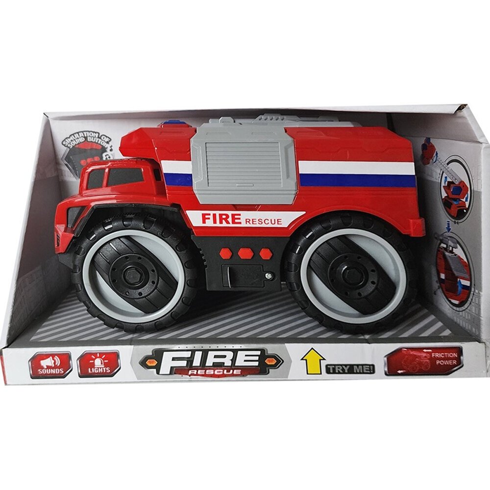 Ctoy Oyuncak Işıklı Ve Sesli İtfaiye Kamyonu 