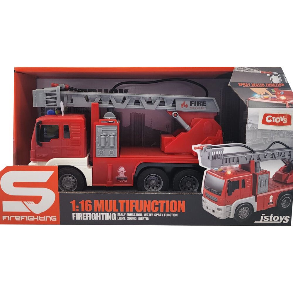 Ctoy Oyuncak Pilli Müzikli İtfaiye 