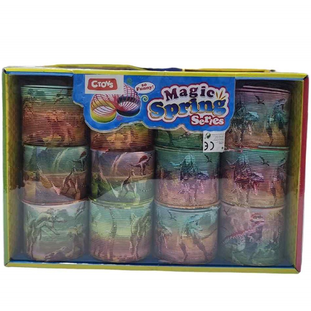 Ctoy Oyuncak Stres Yayı Dinazor CTOY-KL01-A