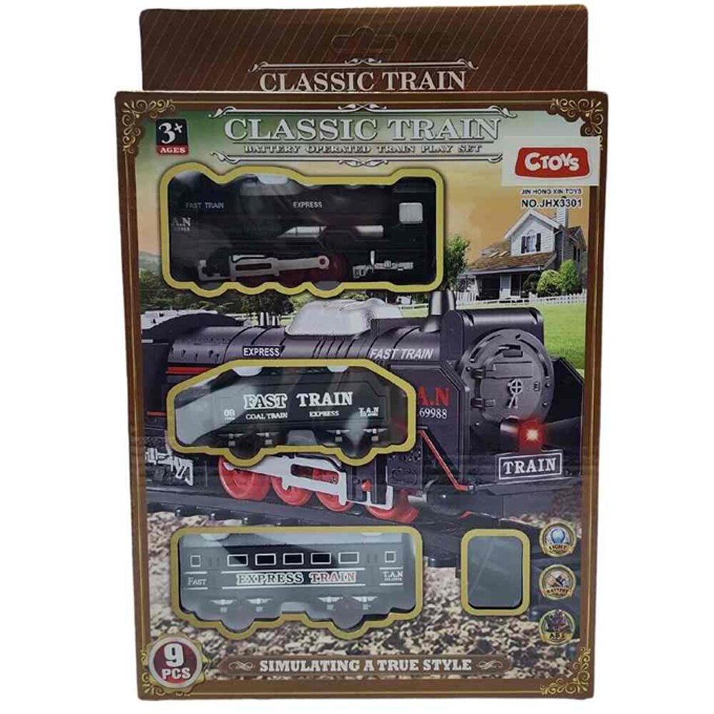 Ctoy Oyuncak Tren Seti 9 Parça CTOY-JHX3301