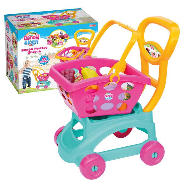 Dede Oyuncak Candy & Ken Sepetli Market Arabası 03032