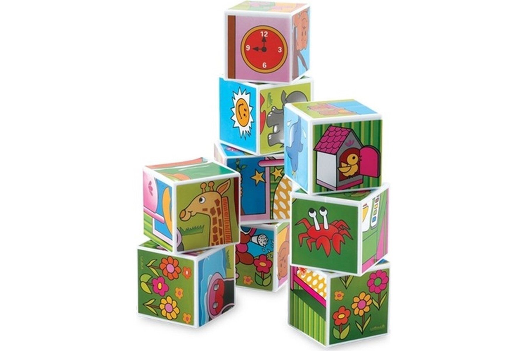 Dede Oyuncak Resimli Küpler Dokuzlu 02034