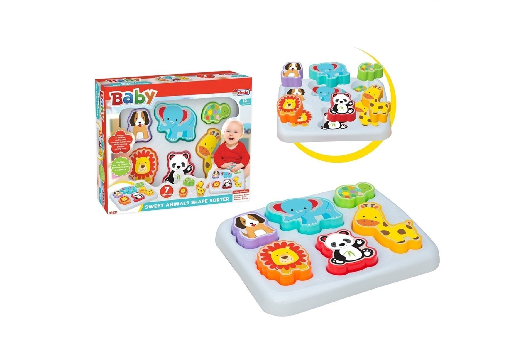 Dede Oyuncak Sevimli Hayvanlar Bul-Tak 03431