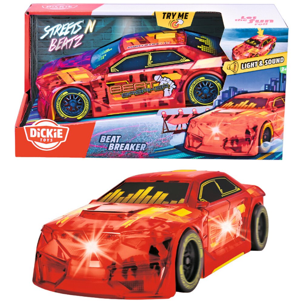 Dickie Beat Breaker Sesli Ve Işıklı Araba
