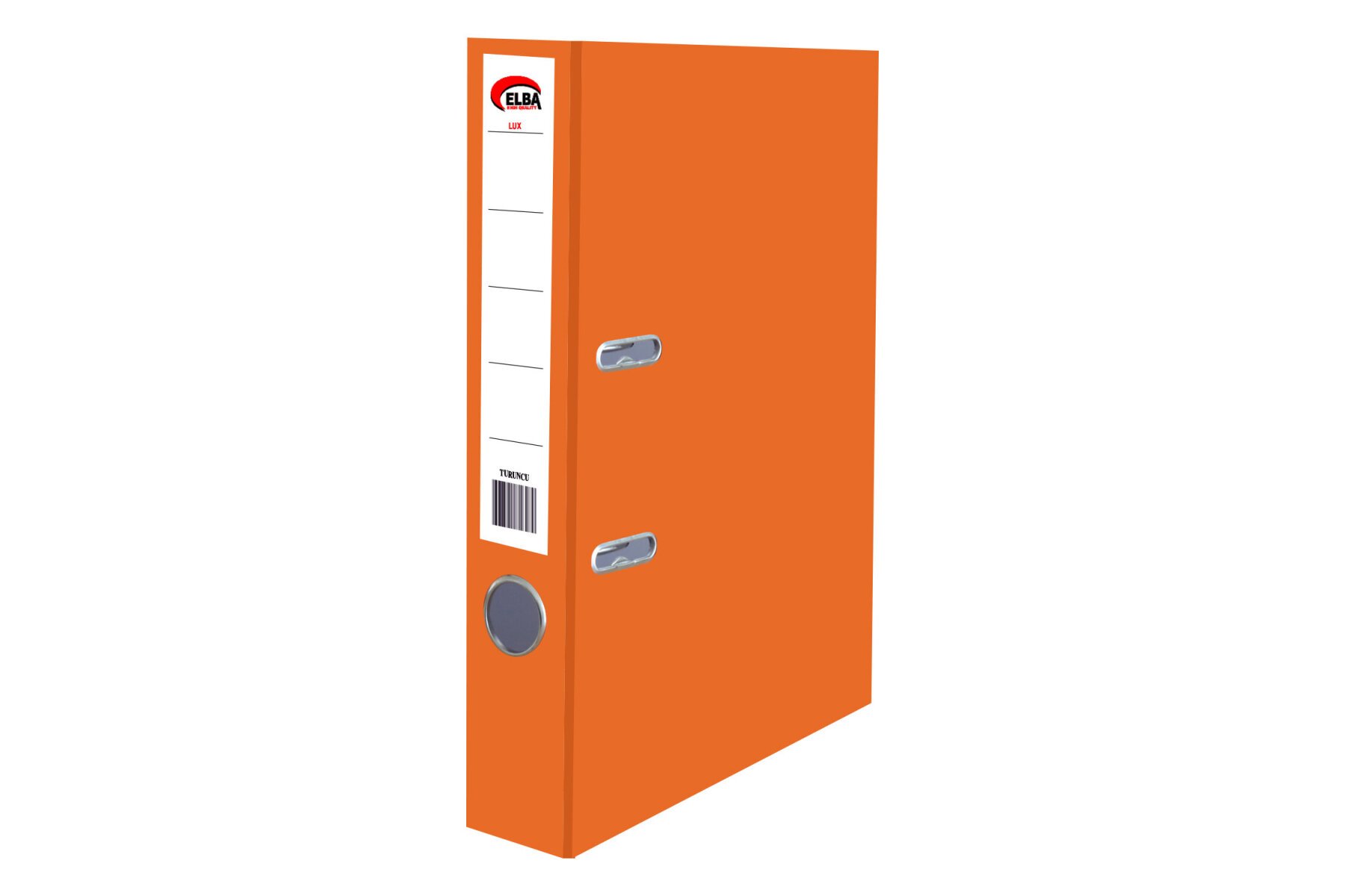 Elba Büro Klasör Dar Plastik Turuncu