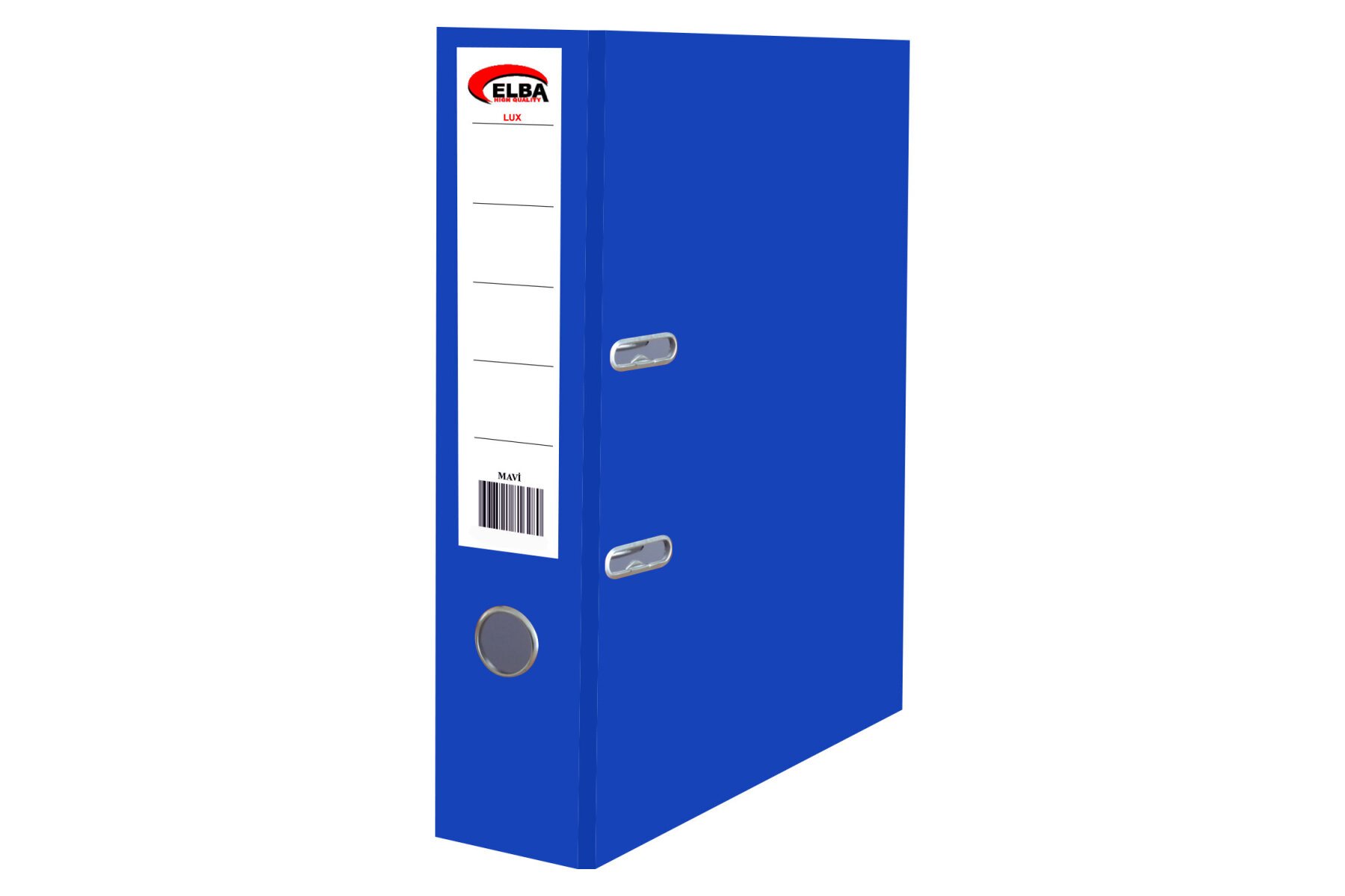 Elba Büro Klasör Plastik Lüx DMO Geniş Mavi