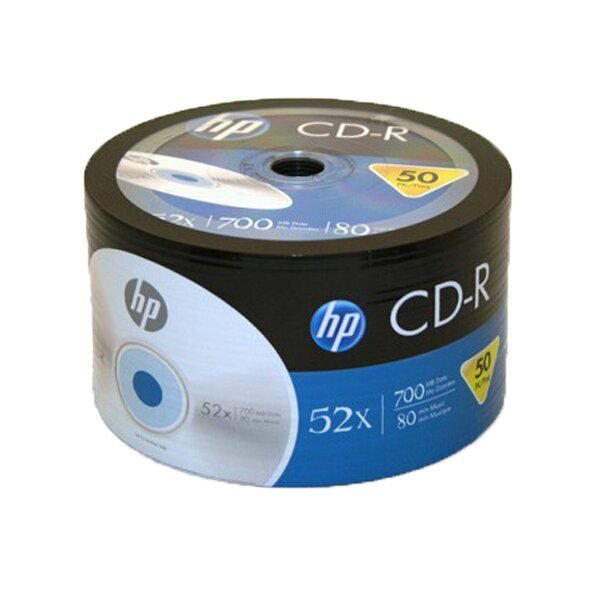 Hp Cd R 80 Dk / 700 Mb 52x Spindle 50 Li