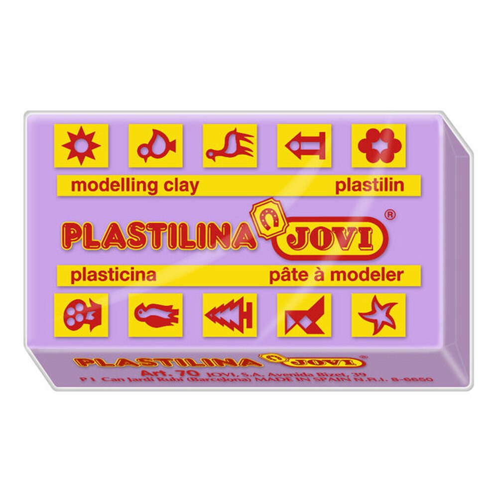 Jovi Oyun Hamuru Plaka 30 LU 50 GR Lila Mor 70/14
