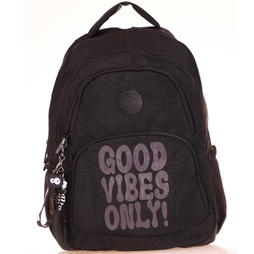 Kaukko Crazy Sırt Çantası Black K1677