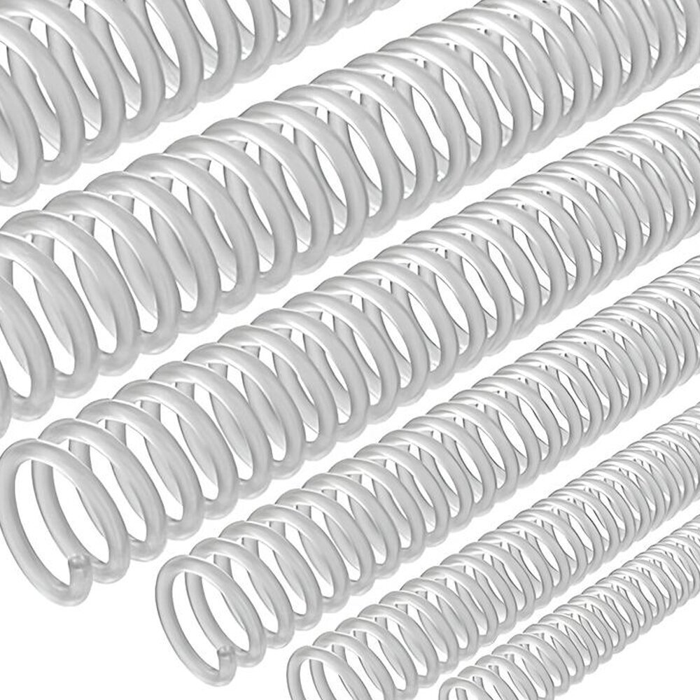 Kayreb Spiral Plastik Helezon 100 LÜ 31 MM Şeffaf