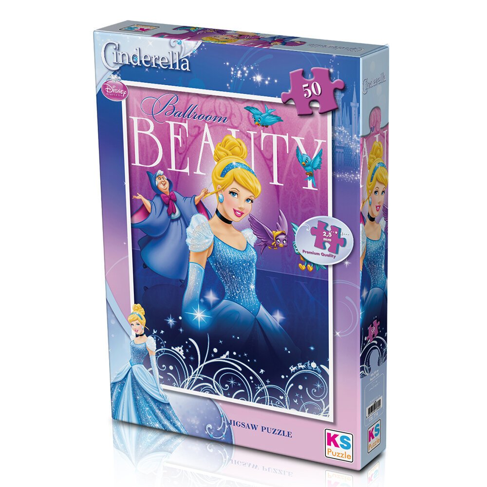 Ks Games Puzzle 50 Parça Cinderella 709