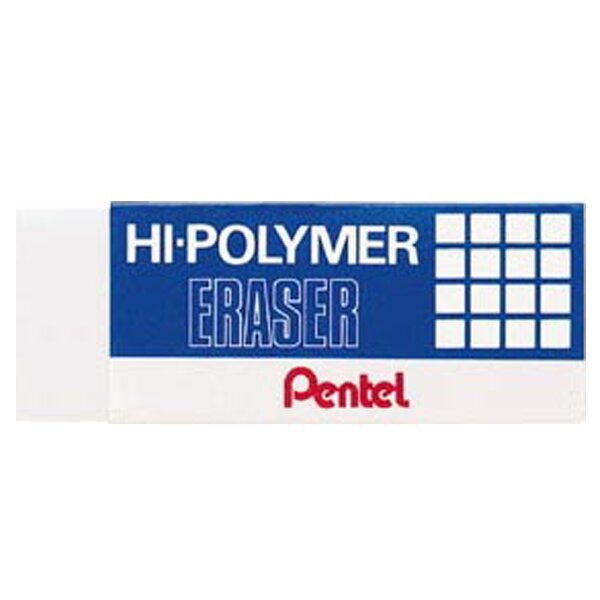 Pentel Öğrenci Silgisi Hi-Polymer Büyük ZEH10