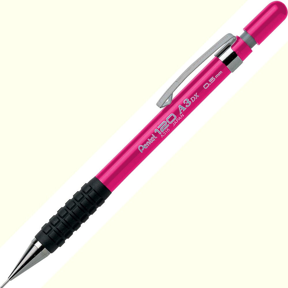 Pentel Versatil Kalem 120 A3Dx 0.5 MM Pembe A315-P X