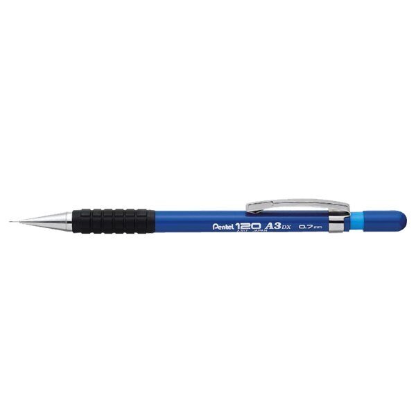 Pentel Versatil Kalem  Genel Kullanım İçin Tutaçlı 0.7 MM Mavi A317-C