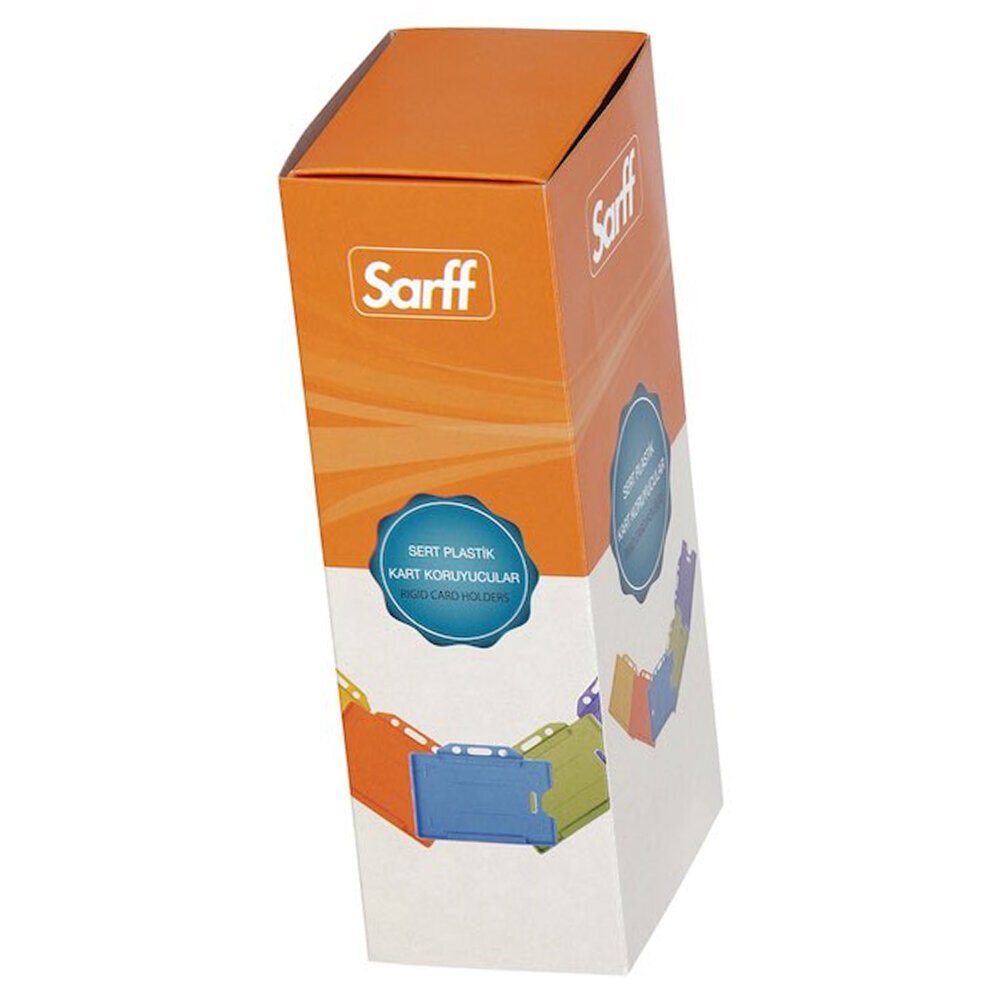 Sarff Kart Kabı Muhafaza Yatay Şeffaf 15323010
