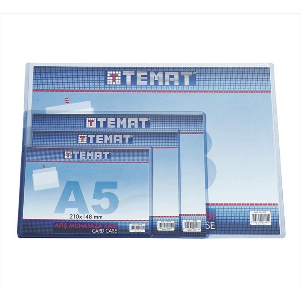 Temat Tabela Poşeti (Afiş Muhafaza Kabı) A5 273245