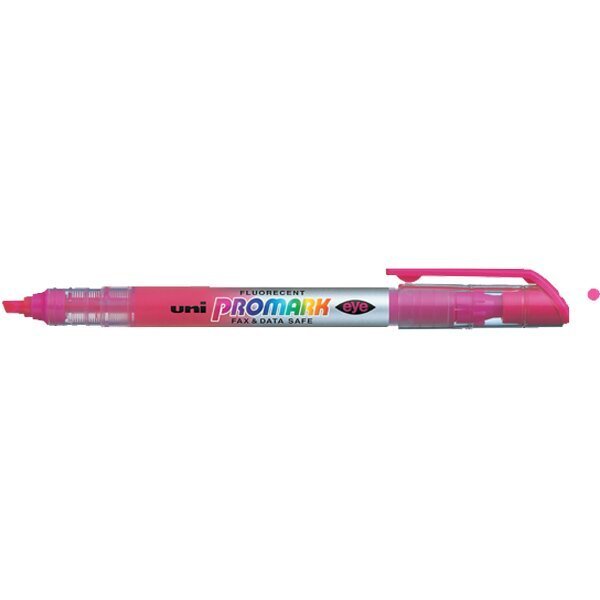 Uni-Ball Fosforlu Kalem Promark Eye Cep Tipi Pembe USP-105