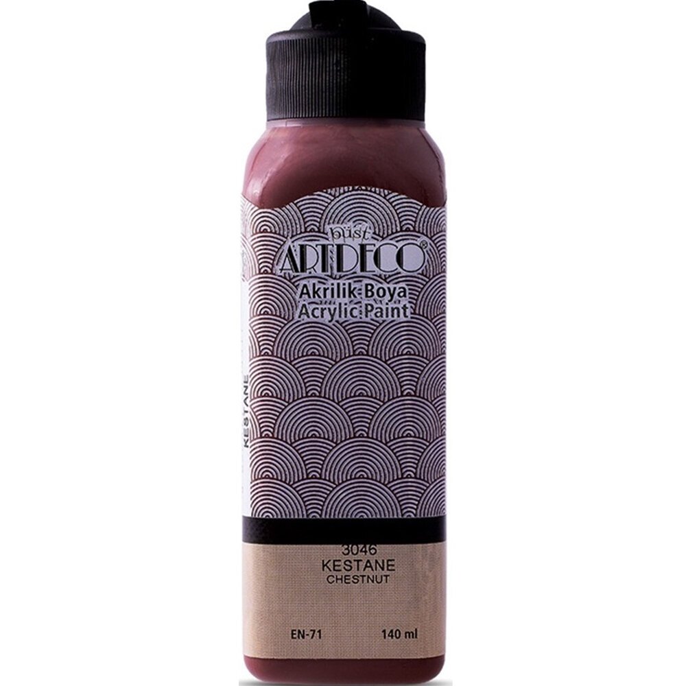 Artdeco Akrilik Boya 140 ML Kestane 070R-3046