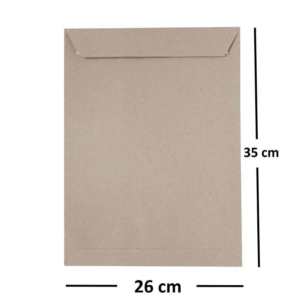 Asil Doğan Torba Zarf İmt Kraft Silikonlu 26x35 90 GR AS-0861