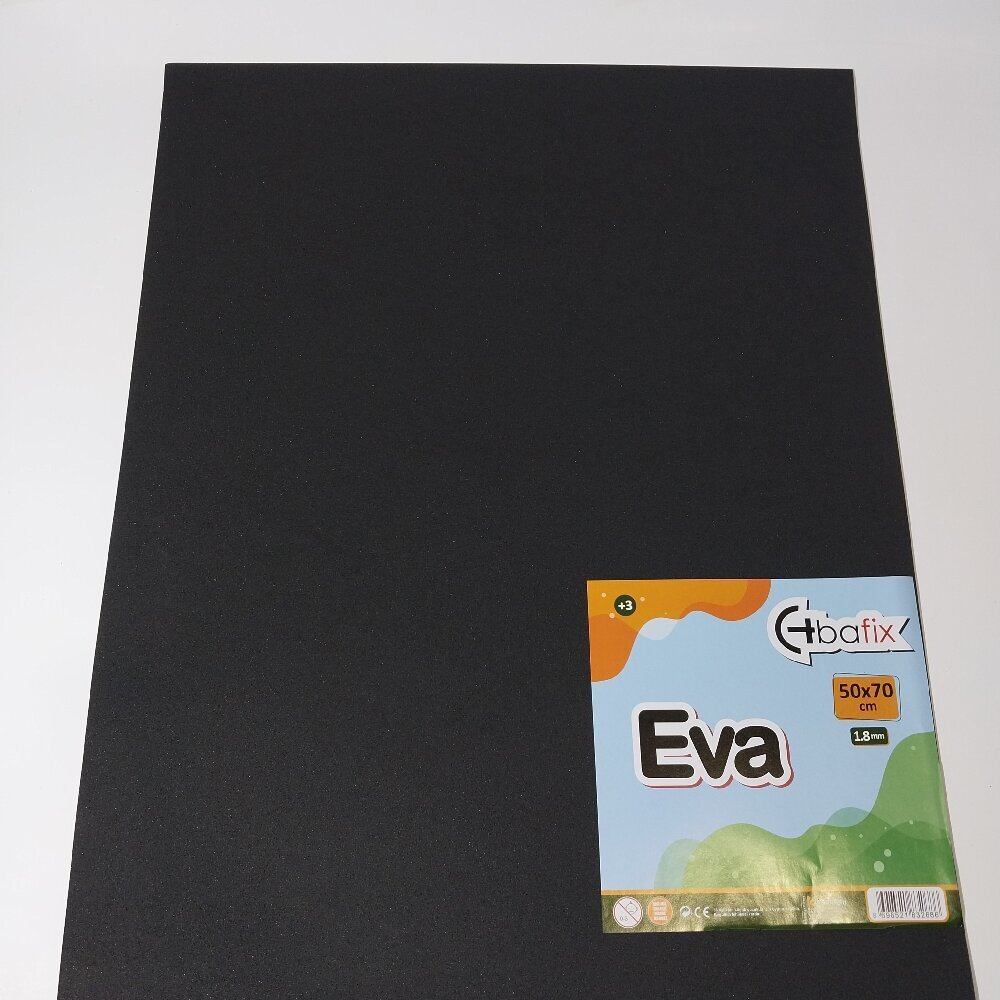 Bafix Eva Düz Renk 50x70 Siyah