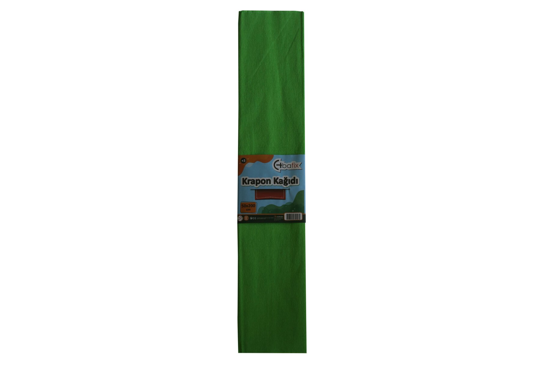 Bafix Krapon Kağıdı 10 LU 50x200 CM Açık Yeşil