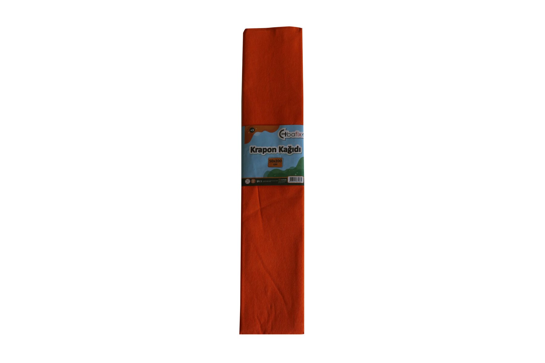 Bafix Krapon Kağıdı 10 LU 50x200 CM Turuncu