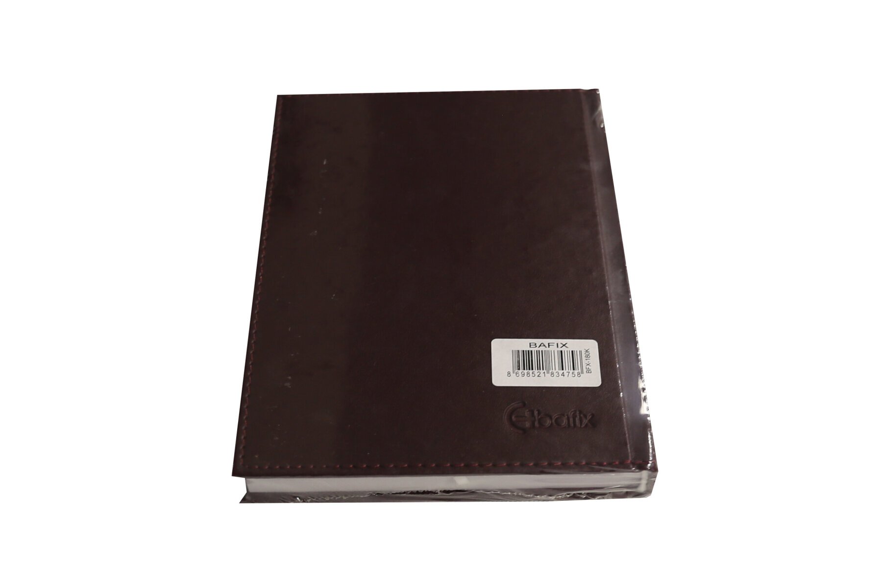 Bafix Modelist Defter Kareli Suni Deri 168 YP 14x20