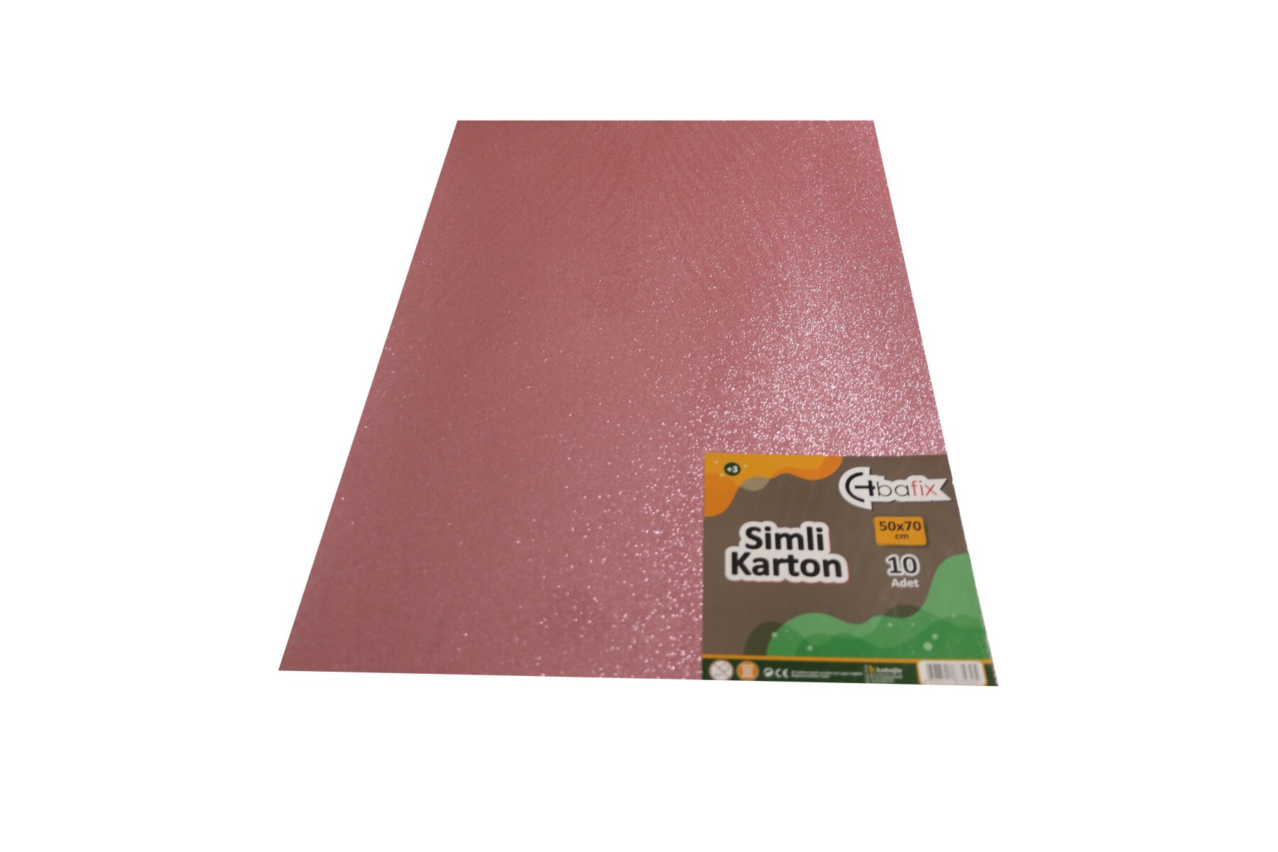 Bafix Simli Karton 50x70 Pembe