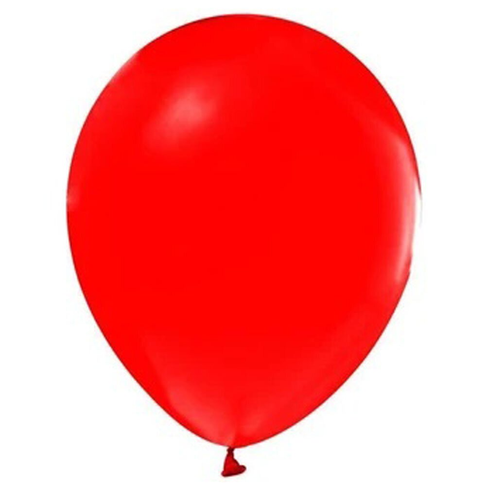 Balonevi 12 Baskı Balonu Neon Kırmızı 100 Lü