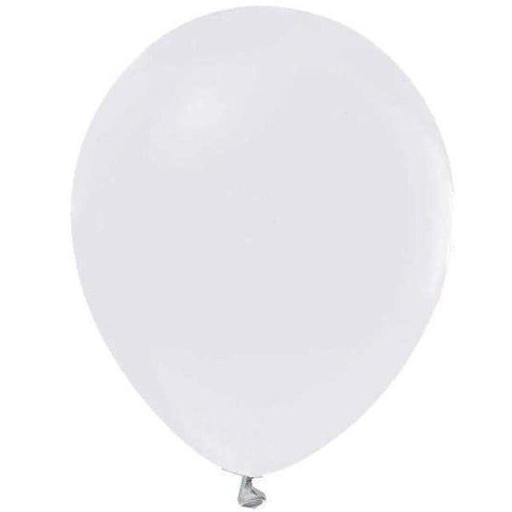 Balonevi Balon 12 Baskı Balonu Beyaz 100 Lü