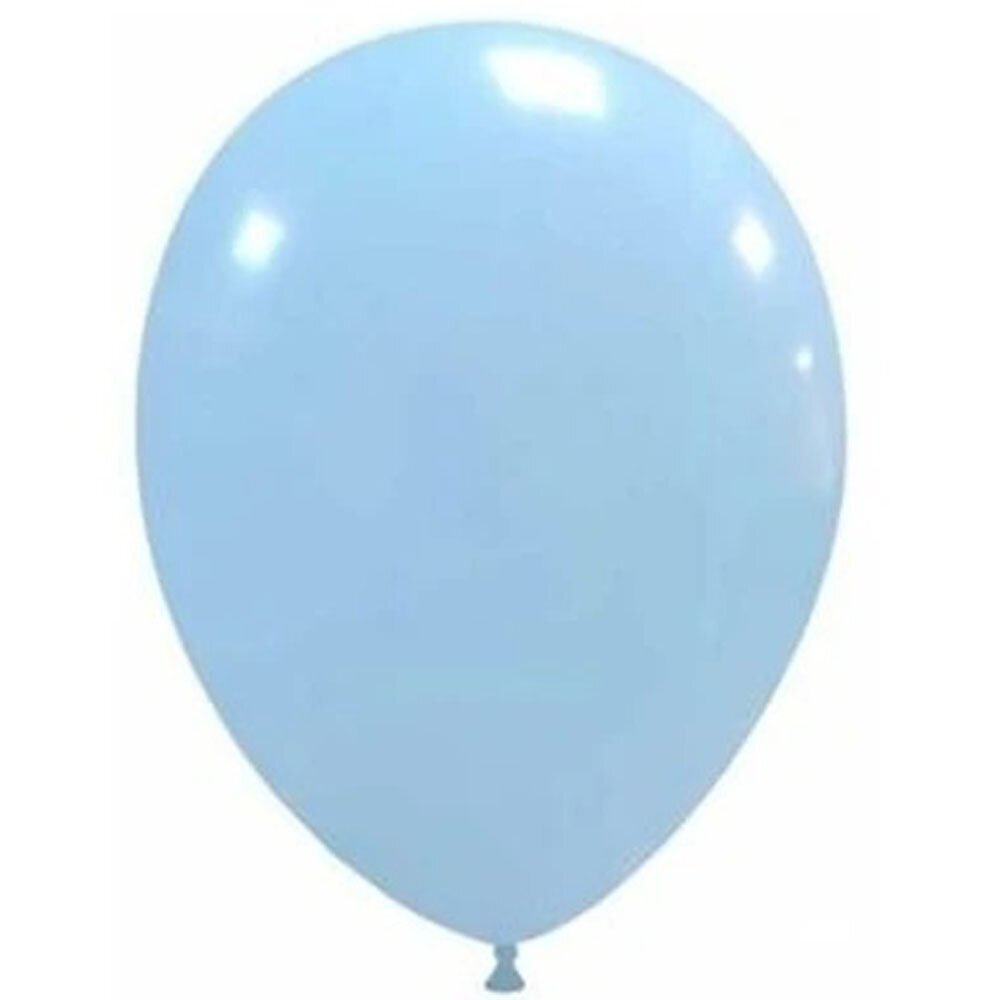 Balonevi Balon 12 Baskı Makaron Mavi 100 Lü