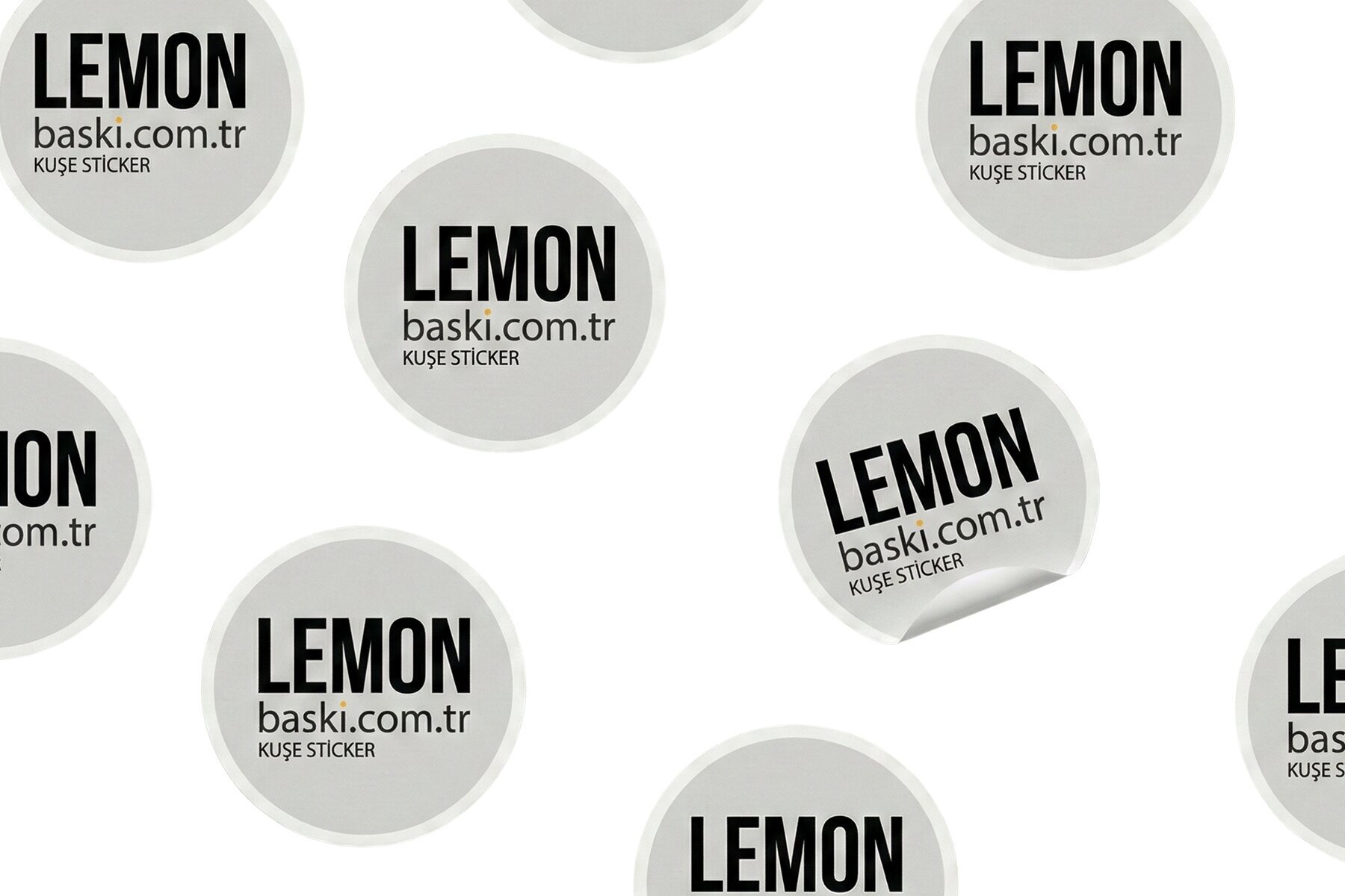 Kuşe Etiket / Sticker