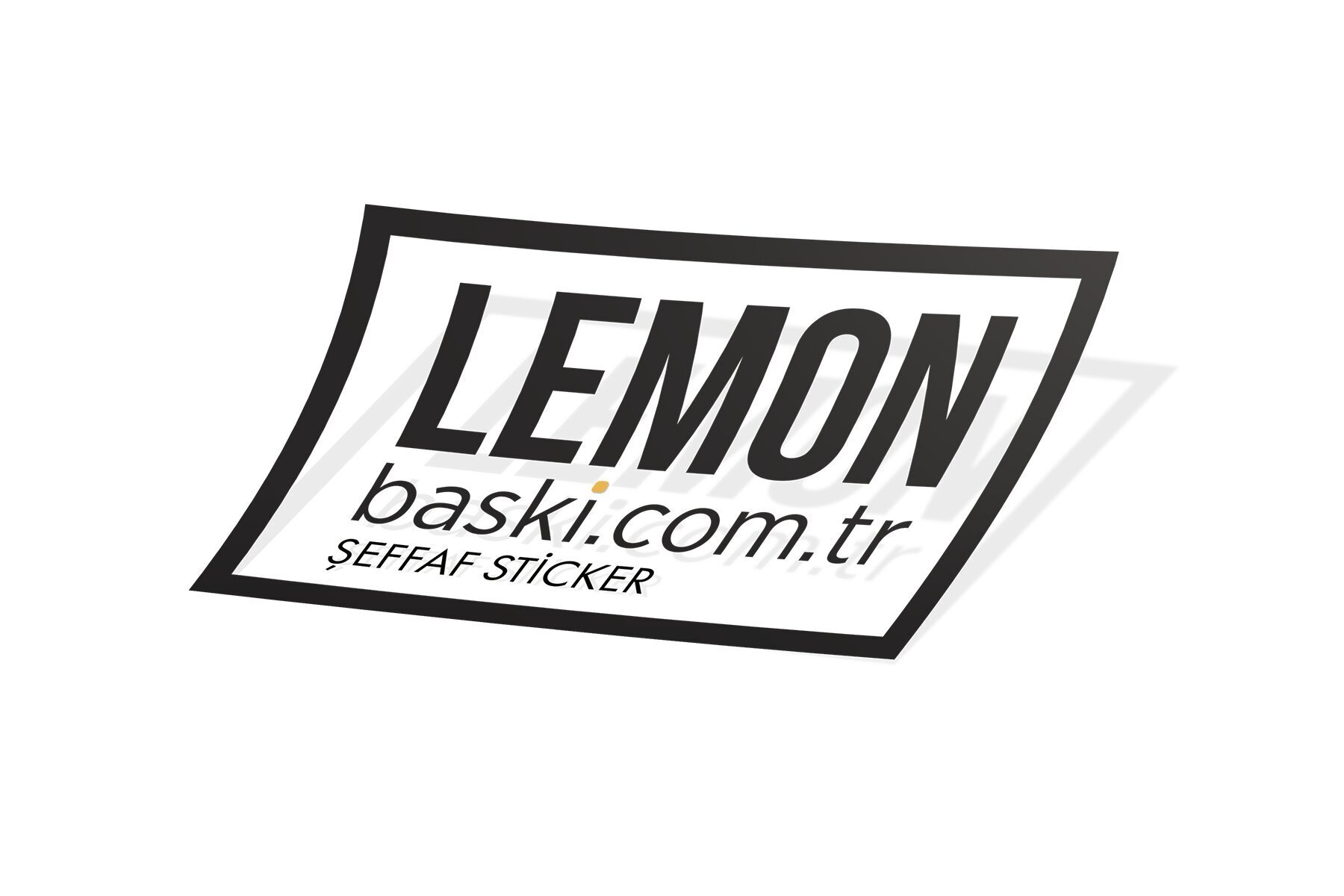 Kuşe Etiket / Sticker