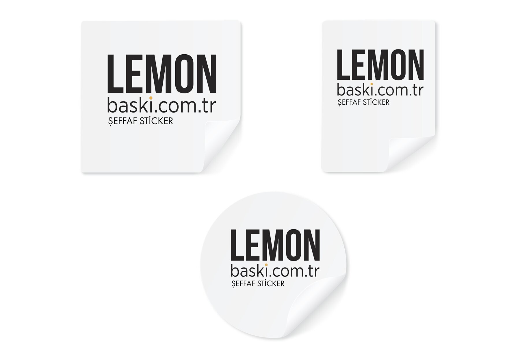 Kuşe Etiket / Sticker