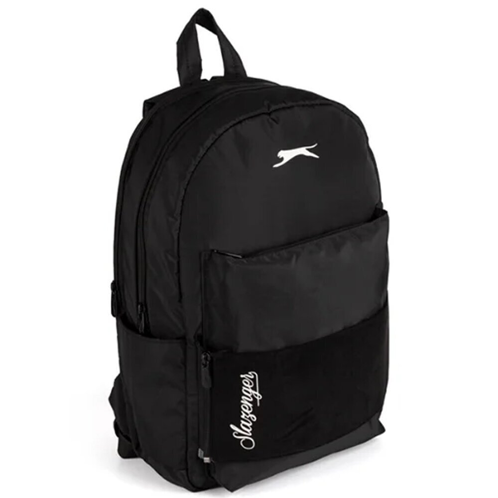 Me Sırt Çantası Slazenger Siyah Önü Bant Detaylı Paraşüt 23144